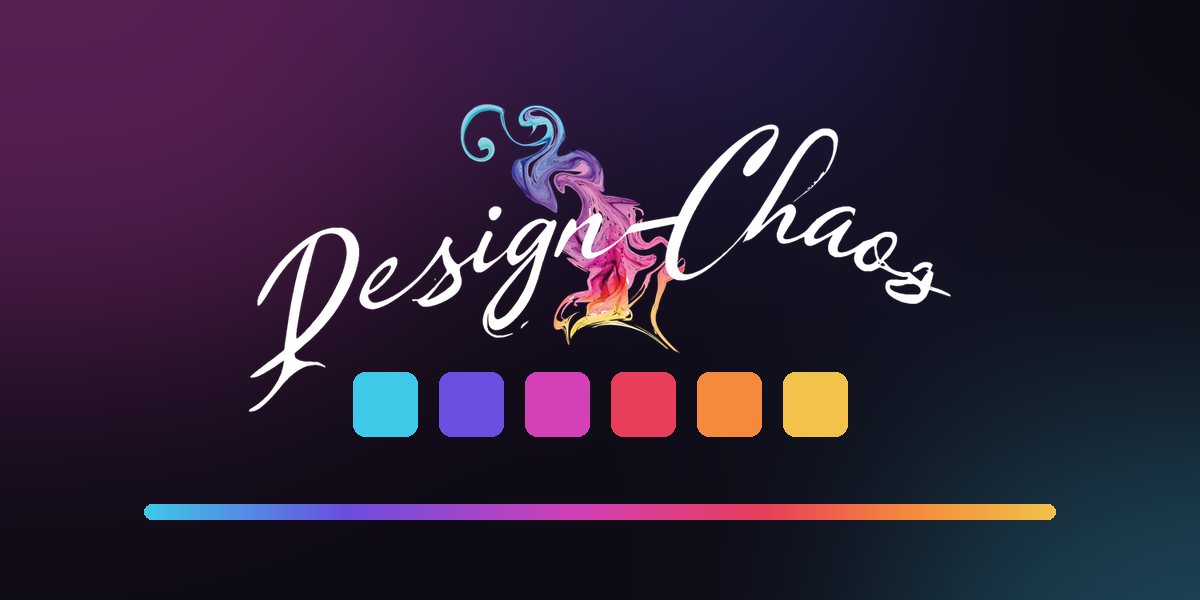 A sample Design-Chaos brand board